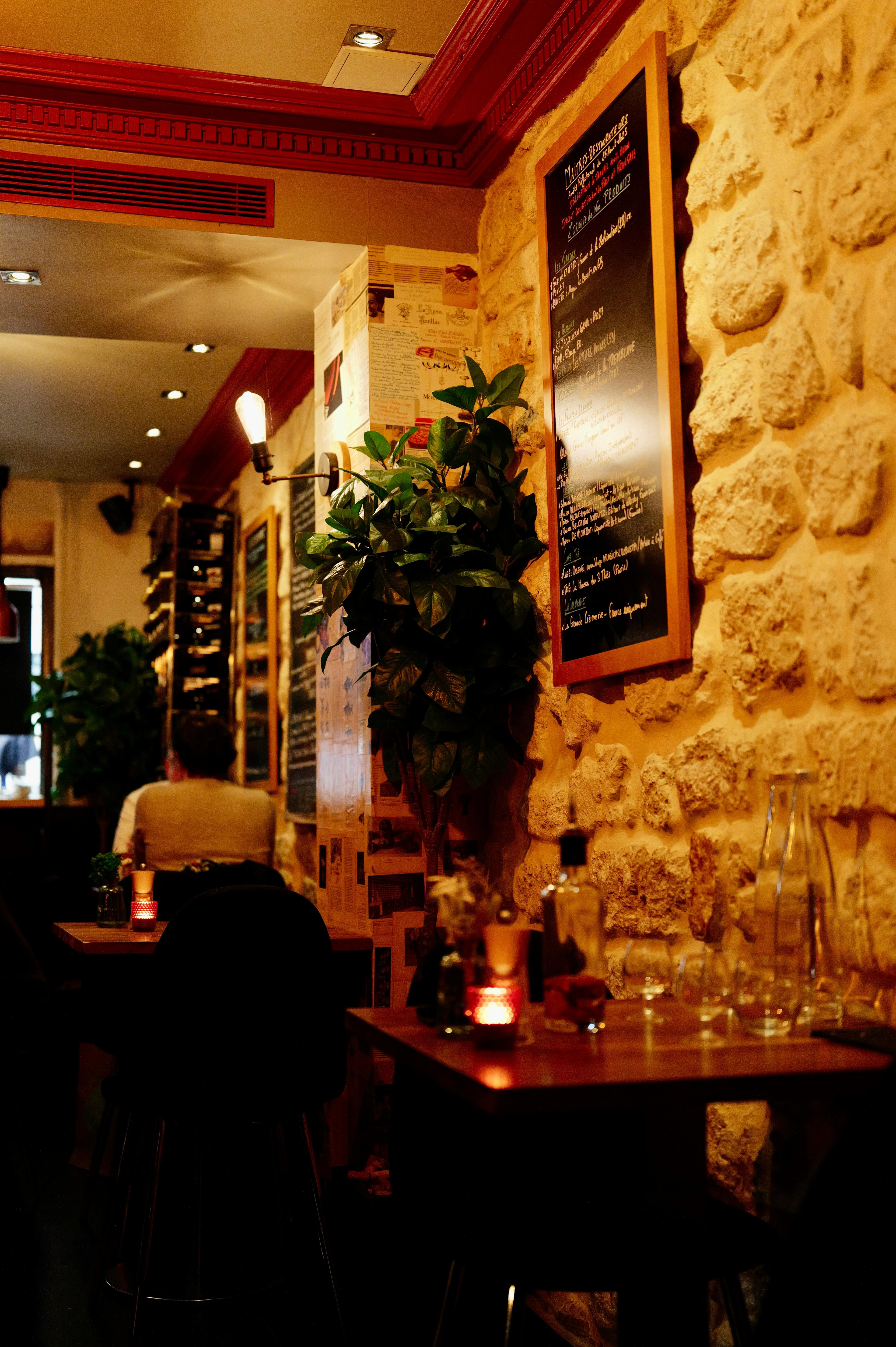 L'intérieur du mas en pierre